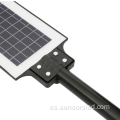 Todo en una luz solar con sensor de movimiento